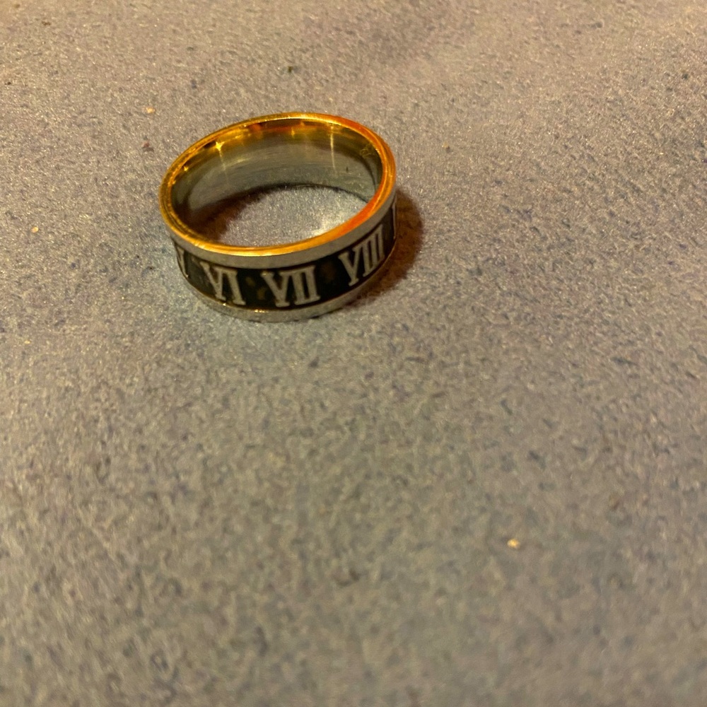 Roman Numeral ring